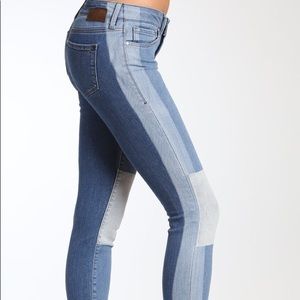 Adriana ankle indigo blocking icon